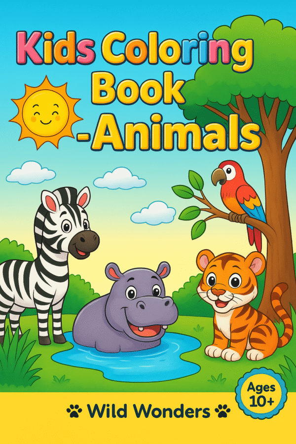 Animal Coloring Book for Kids